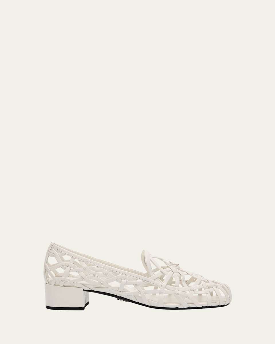 Modellerie Napa Leather Cutout Pumps